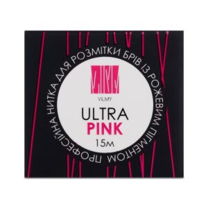 Професійна нитка для розмітки брів ULTRA PURPLE  VILMY 15 м